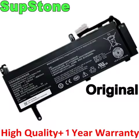 SupStone New G15B01W Laptop Battery For Xiaomi Gaming Laptop 15.6'' i5 7300HQ GTX1050 GTX1060 1050Ti