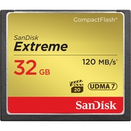 SanDisk 32GB Extreme Compact Flash 800x (120MB/s)