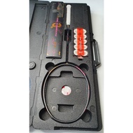 SPECIAL LI-NING AXFORCE 80CL CHEN LONG TOKYO OLYMPIC GAMES EDITION WITH SIGNATURE Black Orange Racke