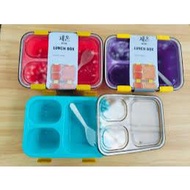 Launch box 4 grid 3 grid lunch box 4 compartments 3 compartments