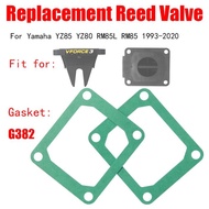 2PCS Gasket G482 Replacement Reed Valve Fit for Vforce 4 V4R82A-I For Yamaha YZ85 YZ80 RM85L RM85 19