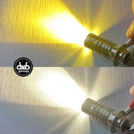 HI-LO LASER MOTORCYCLE LED LIGHT DUAL LIGHT WHITE YELLOW WHITE YELLOW H4 H6 P15D BA20D