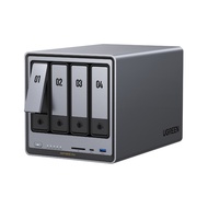UGREEN NAS DXP4800 Pro 4-Bay Desktop NAS, Intel Core i3-1315U 6-Core CPU, 8GB DDR5 RAM, 144TB, 1×10G