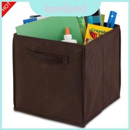 Modern Foldable Fabric Storage Box For Bedroom With 21l Capacity For Clothes Toys
