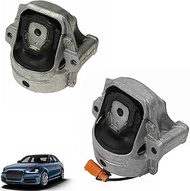 munirater Left and Right Engine Motor Mount Set Replacement for 2009-2014 A4/A5 8R0199381E 8R0199381