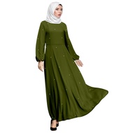 Jubah Abaya Premium Moden Ironless Long Dress Muslimah Viral Jubah Starletz - ERA URWA