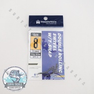 Tridentech Double Rolling Swivel W/T-Snap Sz.8 Contents 6pcs 19Kg/38Lbs - TT1044BN