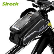 Sireck MTB Mountain Bike Bag Accessories Bicycle Saddle Bag Touchscreen Cycling Frame Bag Pannier Sa
