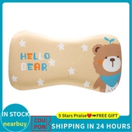 Nearbuy Toddler Pillow  Adjustable Kids Memory Foam Little Bear Breathable Single Core for Kindergarten Nap