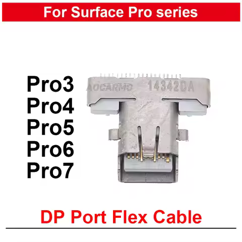 For Microsoft Surface Pro 3 4 5 6 7 Pro4 Pro5 DP Port Dock Replacement Repair Parts