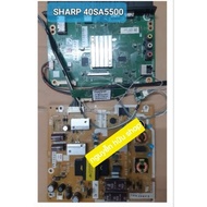 Sharp TV circuit board 32le280x,40le280x, 32LE265x, 40LE265x, 32LE275x, 40LE275x, 40SA5500X, C40AE1X