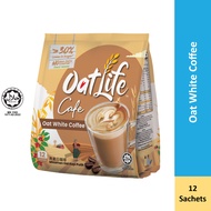 OATLIFE Oat White Coffee 27g x 12 Sachets