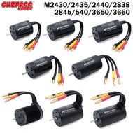 SURPASS HOBBY M2430/2435/2440/2838/2845/540/3650/3660 Brushless Motor For 1/10 1/12 1/18 RC Car Boat