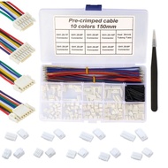 GH1.25MM Connector Assembly Crimp Cable Wire Assembly 140Connector10Color28AWG Cable