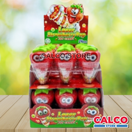 21g x 24pcs Ali Baba Laser Strawberry Pop Toy Candy Halal