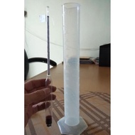 Hydrometer Minyak Cengkeh Atsiri Plus Gelas Ukur 500 ml PP