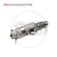 HMD Exhaust System High Flow Performance Downpipe for BMW M440i B58 Engine 3.0T With Catalytic Heade