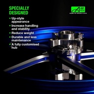 Y15 / Y16 AJI RACING 511 FG511  SPORT RIM 1.60/1.60X17 *** CNC CUSTOM HUB*** NEW