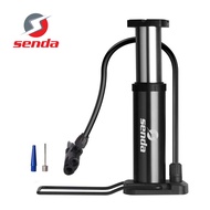 metal Senda Portable Bike Floor Pump Foot Bike Pump Mini Air Pump Compact Inflator Bicycle Pump
