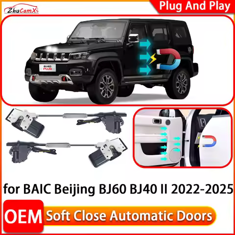 for BAIC Beijing BJ60 BJ40 II 2022-2025 Car Automatic Electric Soft Close Door Closer Power Closing