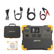 Pecron E1500LFP Power Station Power Box 2200W 1536WH 480000mAh ครื่องสำรองไฟ กล่องสำรองไฟแคมป์ปิ้ง แ