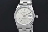 勞力士 ROLEX 15200 Oyster Perpetual Date 男士腕錶 SS Automa 銀色