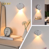 Licer LED Multifunction Motion Sensor Wall Light House Light 3 Colors Stepless Dimming USB Rechargea