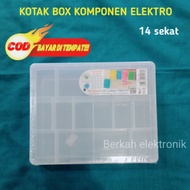 ELECTRONIC COMPONENT BOX 14 BOXES