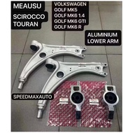( MEAUSU ) VOLKSWAGEN PASSAT B7 PASSAT CC TIGUAN MK1 SHARAN AUDI Q3 LOWER ARM WITH BUSH ( ALUMINIUM 