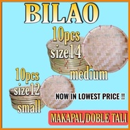 ◩ ✟ ◺ Bilao bundle 10pcs size 12 makapal + 10pcs  size 14 makapal