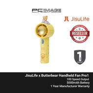 JisuLife x Butterbear Pro1 5000mAhHandheld Fan High Speed ​​Energy Saving 100 Speed with LED Display