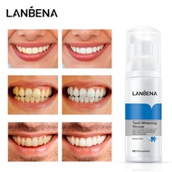 LANBENA Teeth Whitening Mousse ubat gigi pembersih karang gigi pemutih gigi kuning hitam penghilang 