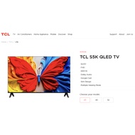 TCL NEW 43'' 43S5K S5K QLED 2K FHD GOOGLE TV