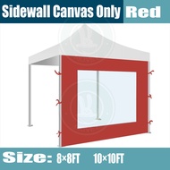 Canopy Side Wall Only Transparent Canopy Fabric 10x10 Ft Canopy Side Wall Foldable Tent Side Cover T