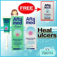 J14I Aftamed gel oral gel ulcer mouth gel ulcer mulut ubat ulser 8ml Exp11/2026