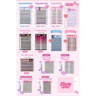 [Free tweezer]BQI Eyelashes super Sticky False Eyelashes Glue-Free
