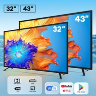Smart TV 32/43 Inch Android TV LED Digital TV Television EXPOSE TV 4K 1080P 2+16G Android 12.0 FHD With WiFi Ready Stock