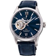 Orient Star Automatic Blue Leather Semi Skeleton Watch RE-AT0006L RE-AT0006L00B