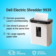 เครื่องตัดกระดาษ Deli ทำจากเครื่องตัดกระดาษเครื่องหั่นย่อยขนาด9939 P4ลับได้5 A4ชิ้น/เวลา/ความสามารถ