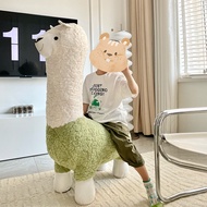 Alpaca Seat Alpaca Doll Living Room Decoration Animal Seat Child Sofa Leisure Chair Removable Washab