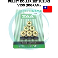 SUZUKI V100 V 100 FRONT PULLEY ROLLER SET 10GRAM