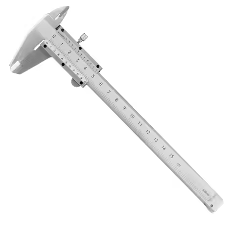 Vernier Caliper Vernier Ruler Caliper High Accuracy Carbon Steel Metal Vernier Caliper Micrometer Ga