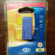 MEMORY STICK SONY 64mb ORIGINAL SANDISK bukan memory pro duo handycam