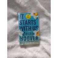 NEW SEALED BOOKSALE Php200 OFF It starts with us (paperback) colleen hoover