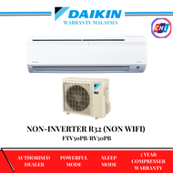DAIKIN 2.0HP (Ready Stock+Fast Shipping) NON-WIFI  R32 FTV50PB/RV50PB-3WM-L0