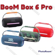 ลำโพง ลำโพงบลูทูธ Boombox 6 pro เสียงดังกระหึ่ม เบสหนักแน่น ลำโพงบลูทูธไร้สาย พกพาสะดวก