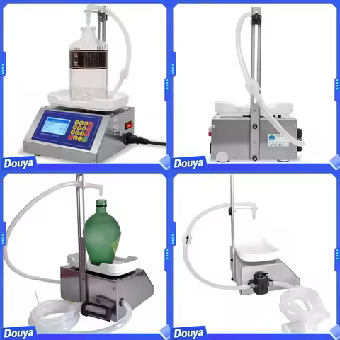 Filling Machine Liquid Filler For Oil Water Drink Wine Juice Weighing Diaphragm Pump 10ml-3000ml Ele
