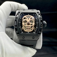 READY STOCK RM SKULL 50MM X 42MM AUTOMATIC MEN WATCH