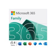 Microsoft 365 Family | 12-Month Subscription, 6 people | Premium Office apps | 1TB OneDrive cloud storage | Windows/Mac