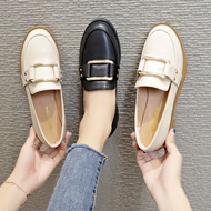 Small Leather Shoes Women Korean Version All-Match Autumn Flat British Single Shoes 2020 Trendy Shoe
